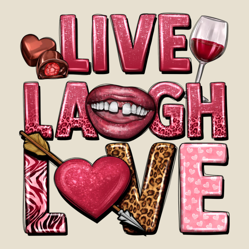 Live Laugh Love Valentine's Day Urban Hoodie by HowdyJamesFarm | Teevron