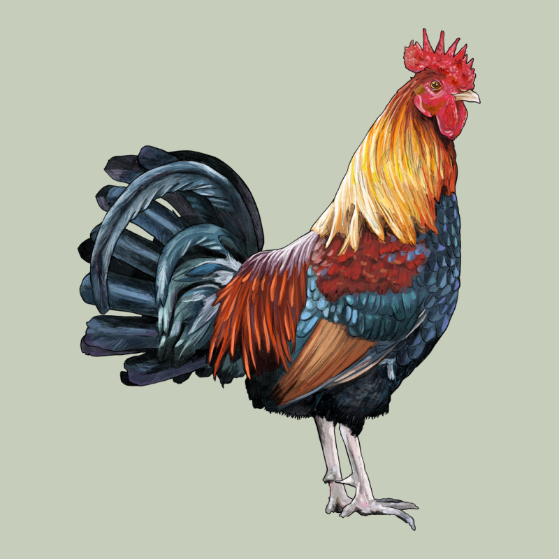 New Hampshire Red Rooster Long Sleeve Tee by LillyAllenDesigns | Teevron