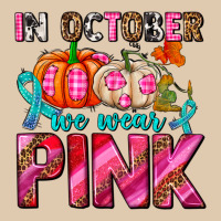 In October We Wear Pink With Pumpkins Heavyweight Sweatshirt | Teevron