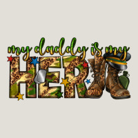 My Daddy Is My Hero Army Western Heavy Core Tee | Teevron