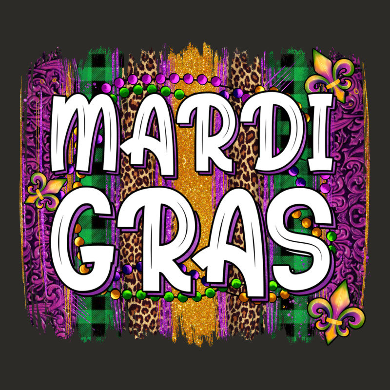 Mardi Gras Fleur De Lis Brush Stroke Heavy Core Tee by Artiststas | Teevron