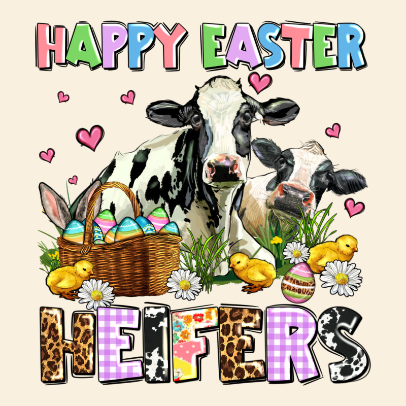 Happy Easter Heifer's Vintage Hoodie by AdoDesignShop | Teevron
