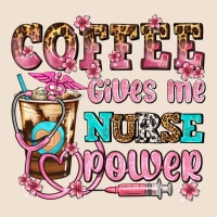 Coffee Gives Me Nurse Power Urban Heavy Tee | Teevron