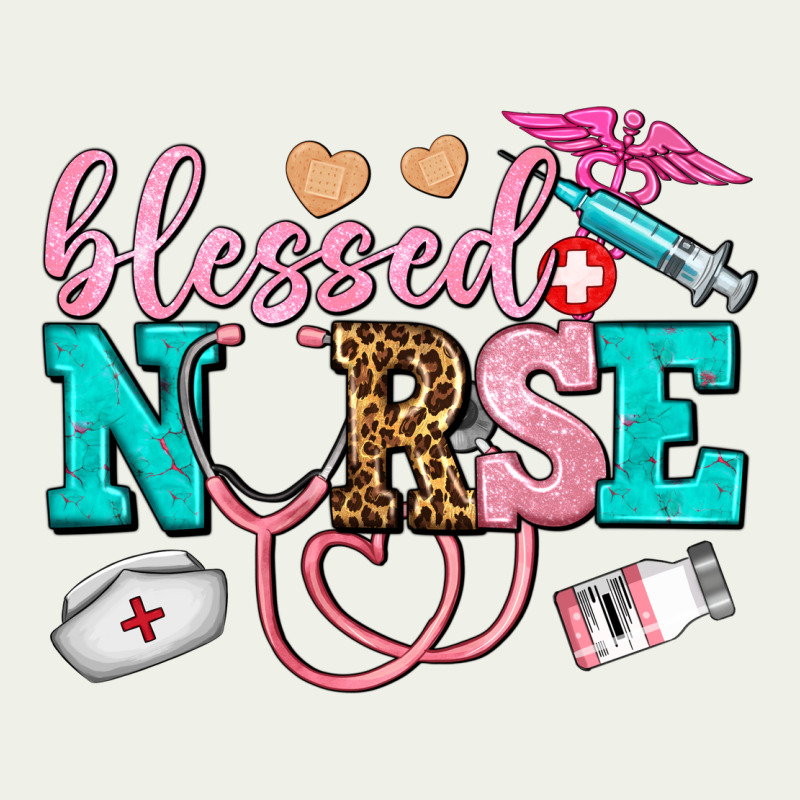 Blessed Nurse Urban Heavy Tee by AdoDesignShop | Teevron
