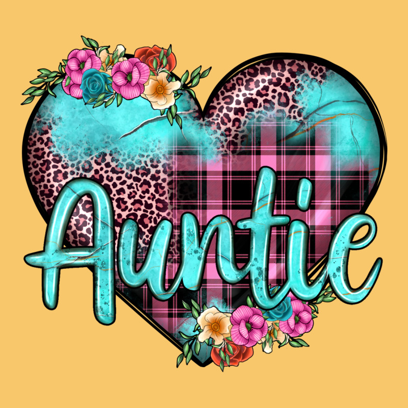 Auntie Leopard Turquoise Heart Vintage Hoodie by JahusDesignShop | Teevron