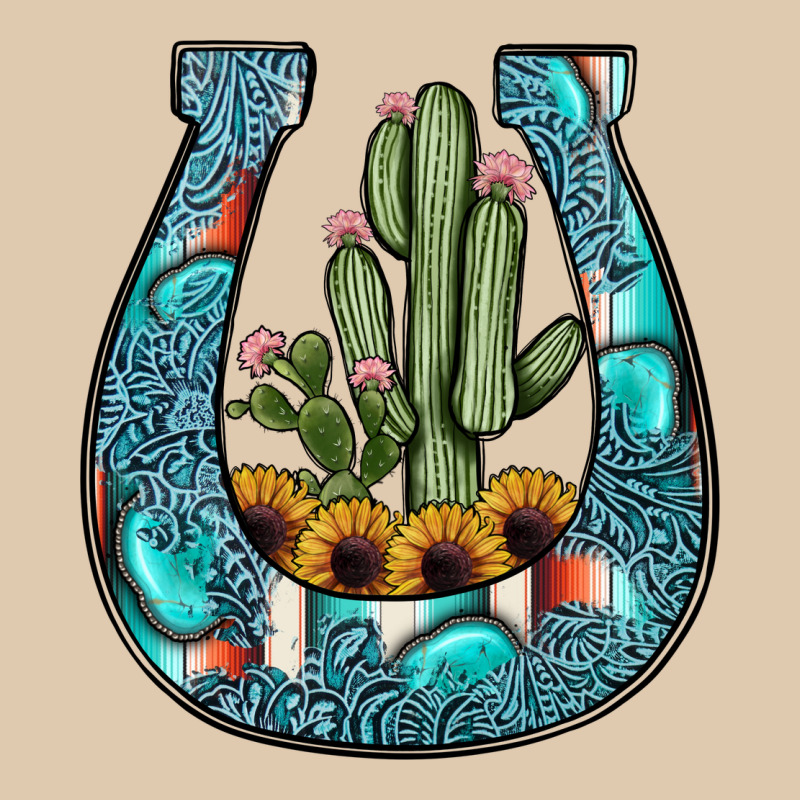 Cactus Horseshoe Heavyweight Sweatshirt by JahusDesignShop | Teevron