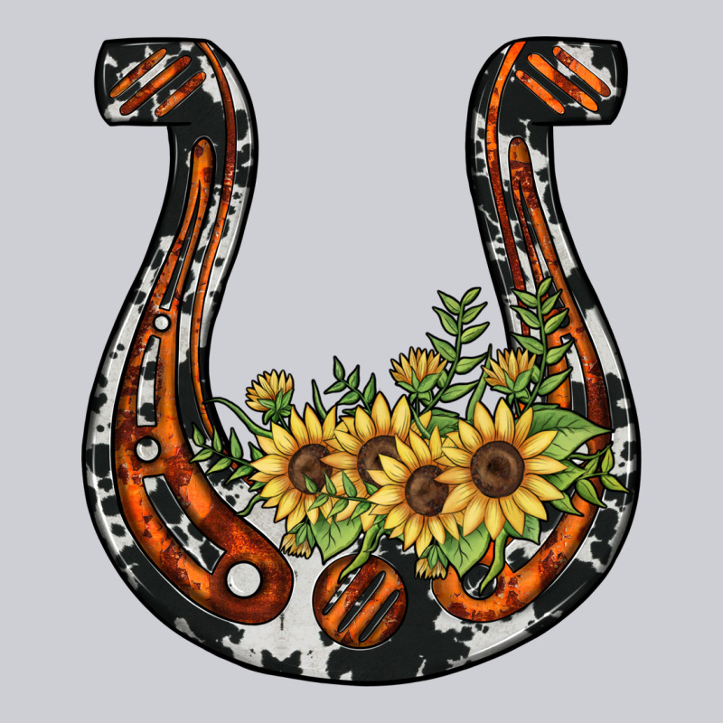 Horseshoe Sunflower Heavyweight Sweatshirt by JahusDesignShop | Teevron
