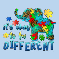 It's Okay To Be Different Elephant Autism Awareness Classic Tee | Teevron