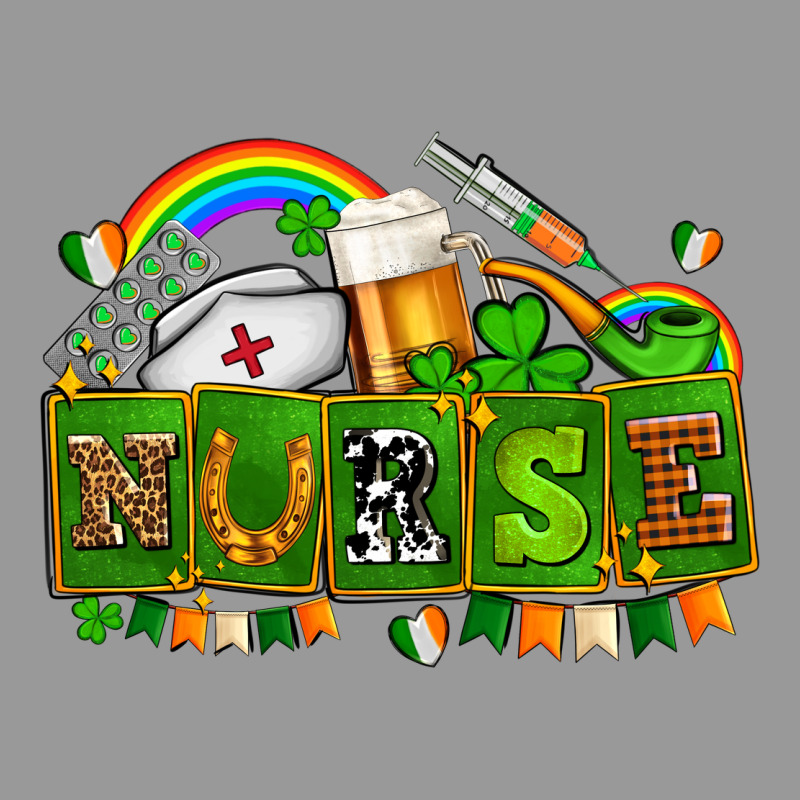 St Patricks Nurse Vintage Hoodie by AdoDesignShop | Teevron