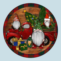 Gnome Truck Christmas Ladies Tee | Teevron