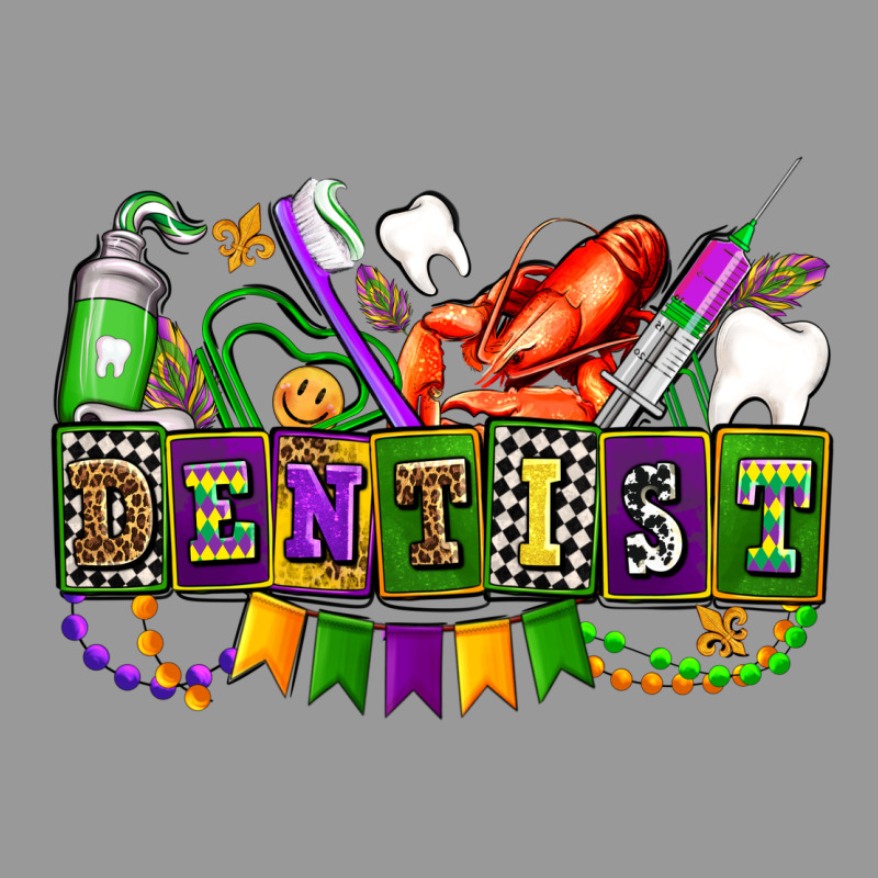 Mardi Gras Dentist Vintage Hoodie by AdoDesignShop | Teevron