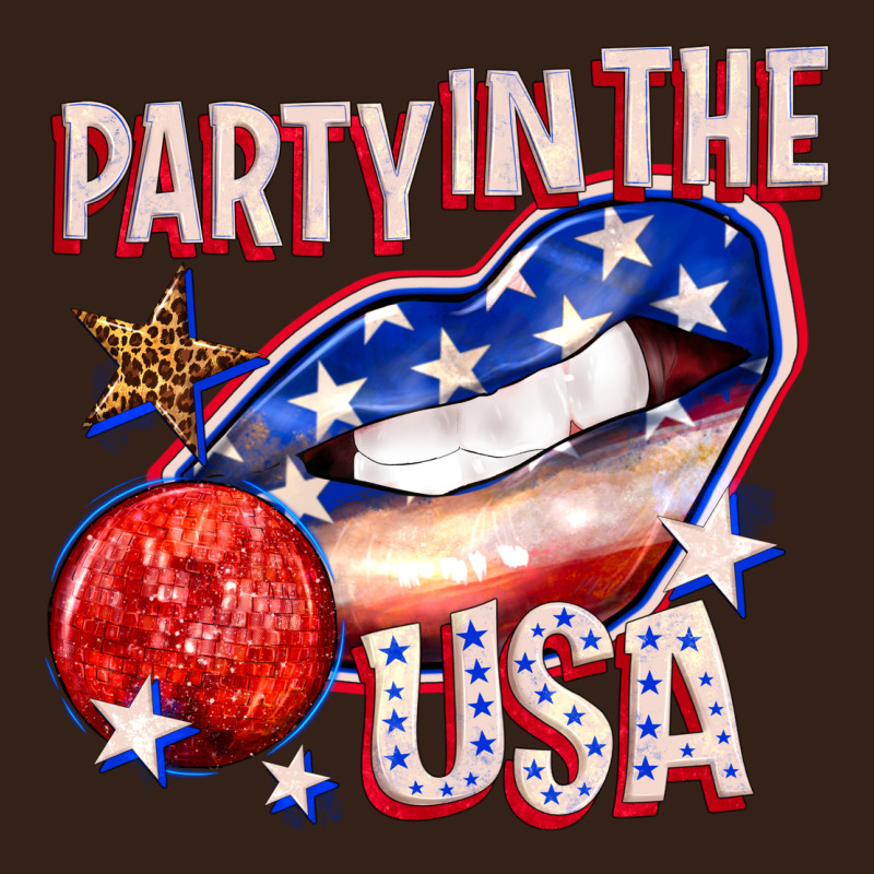 Party In The Usa Billie Wilder Heavy Core Tee by texasbilliewilder | Teevron