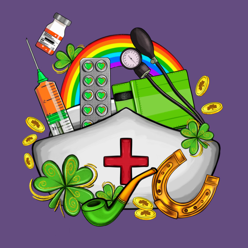 Nurse  St Patricks Vintage Hoodie by AdoDesignShop | Teevron
