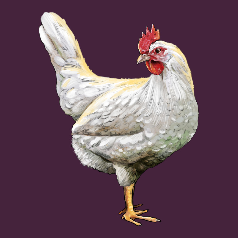 Leghorn Chicken Long Sleeve Tee by LillyAllenDesigns | Teevron