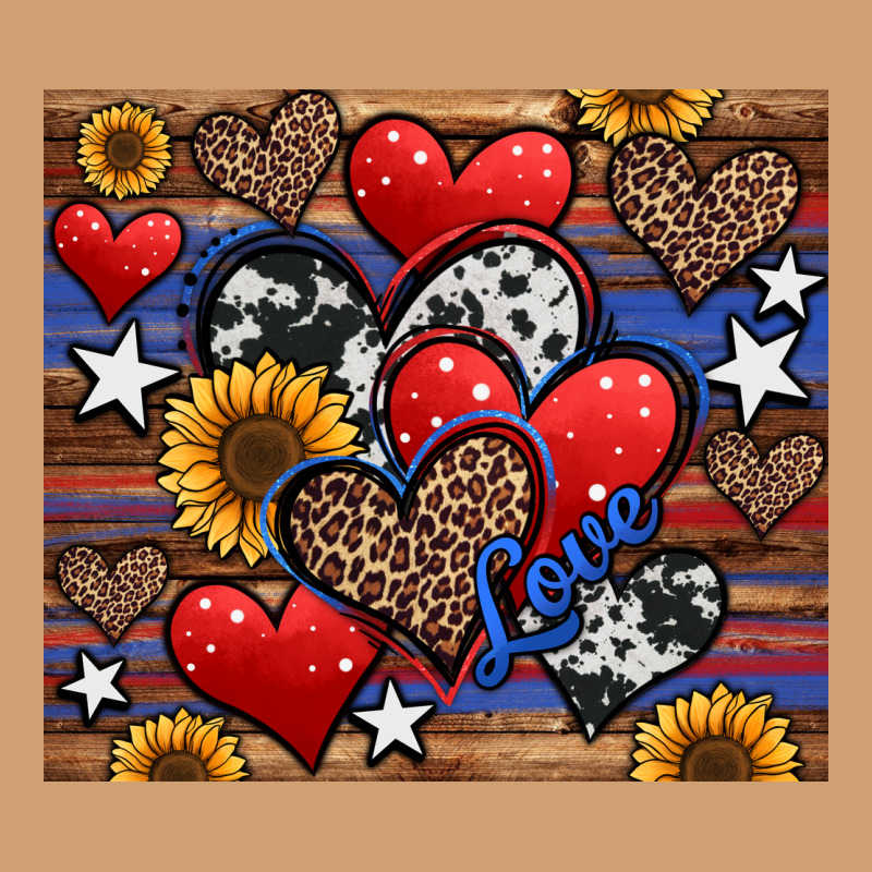 4th Of July American Hearts Vintage Tee by Jasminsmagicworld | Teevron
