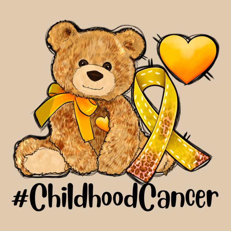 Childhood Cancer And Cancer Ribbon Heavyweight Sweatshirt by AdoDesignShop | Teevron
