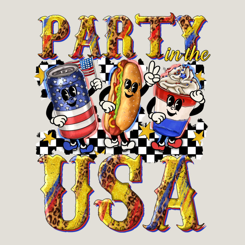 Party In The Usa With Leopard Heavy Core Tee by texasbilliewilder | Teevron