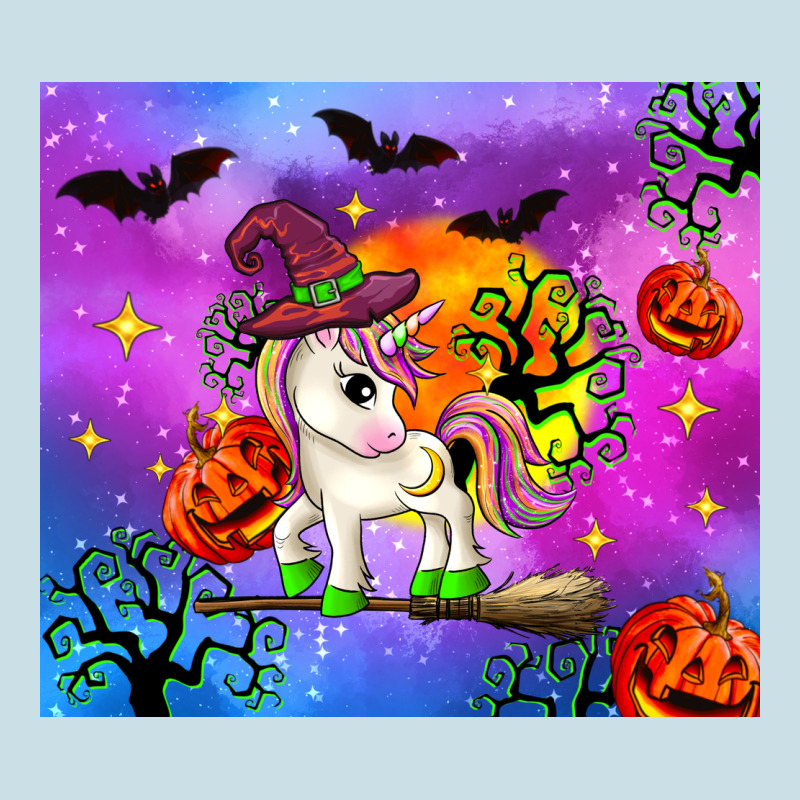 Halloween Unicorn Ladies Tee by Zillion Design Studio | Teevron