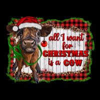 All I Want For Christmas Is A Cow Highland Calf Premium Tee | Teevron