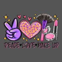 Peace Love Make Up Zipper Hoodie | Teevron