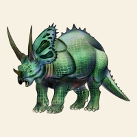 Dinosaur Triceratops Vintage Tee | Teevron