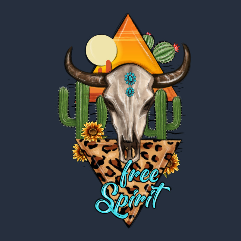 Free Spirit Bull Skull Zipper Hoodie by MaliasSmallBusiness | Teevron