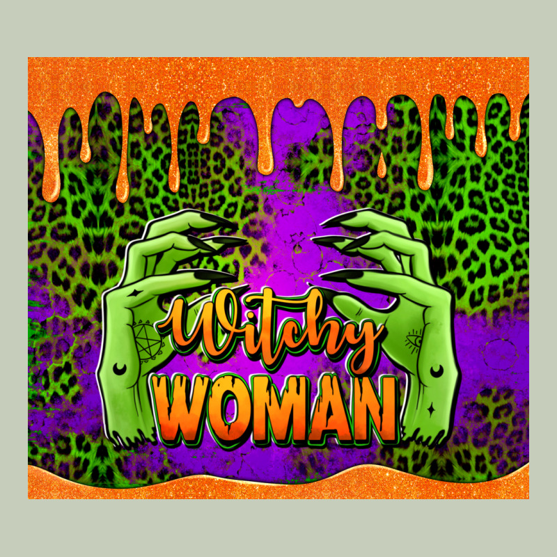Witchy Woman Halloween Tumbler Long Sleeve Tee by Jasminsmagicworld | Teevron
