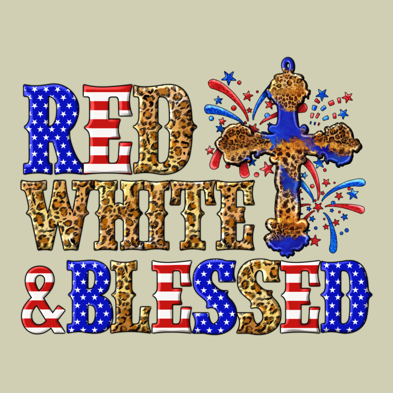 Red White And Blessed Heavy Core Tee by texasbilliewilder | Teevron