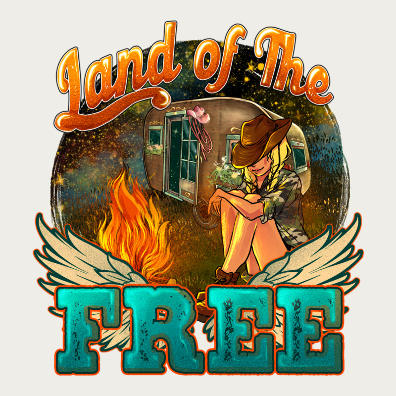 Land Of The Free Zipper Hoodie by NancyCooperArtShop | Teevron