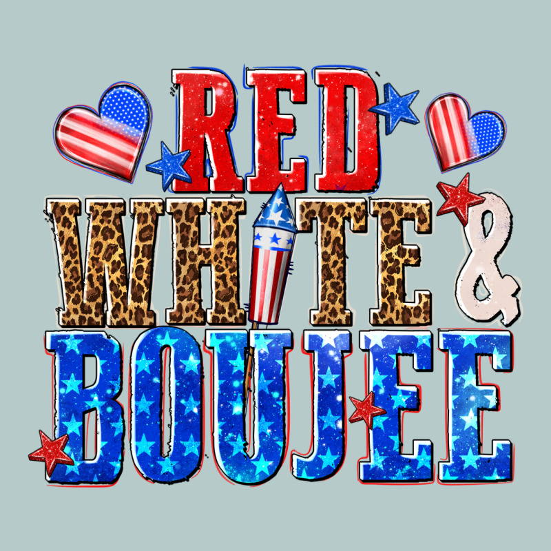 Red White And Boujee Billie Wilder Heavy Core Tee by texasbilliewilder | Teevron
