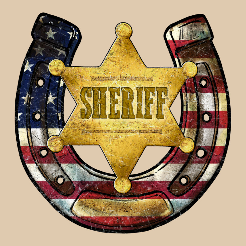 Sheriff American Flag Heavyweight Sweatshirt by JahusDesignShop | Teevron