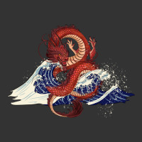 asian dragon and ocean waves | Teevron