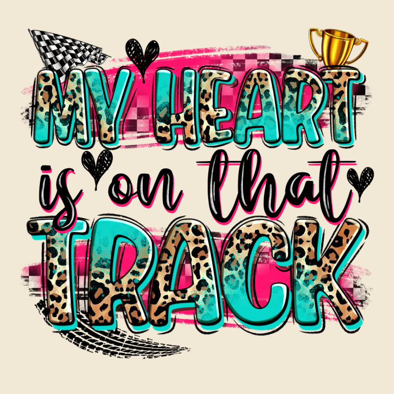 My Heart Is On That Track Premium Tee by Zillion Design Studio | Teevron