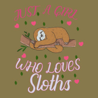Just A Girl Who Lowes Sloths Premium Hoodie | Teevron