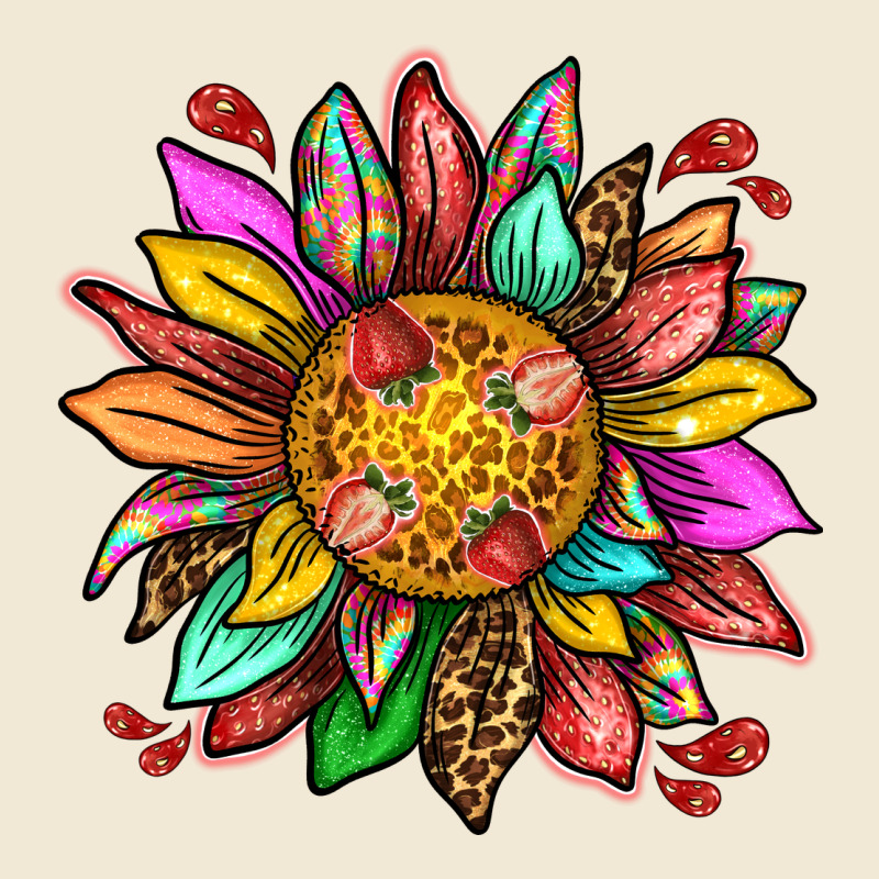 Strawberry Sunflower Premium Tee by texasbilliewilder | Teevron