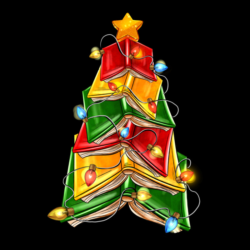 Christmas Book Tree Ladies Tee by Zillion Design Studio | Teevron