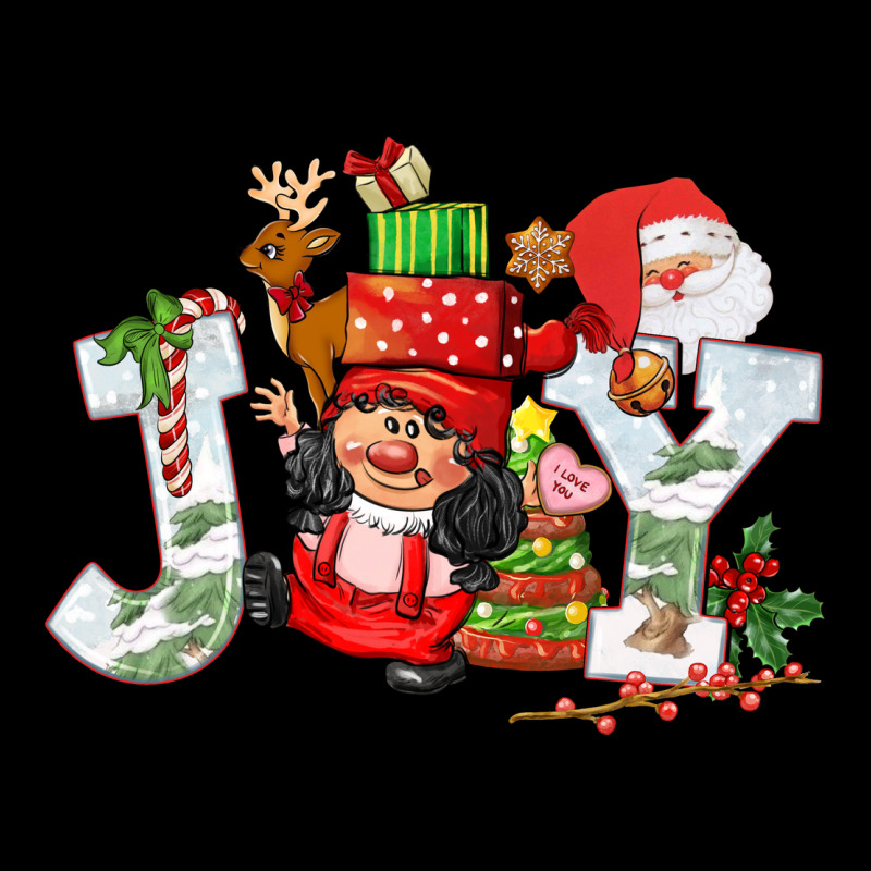 Christmas Joy Girl Gnome Urban Hoodie by CowGirlArtShop | Teevron