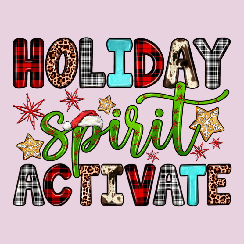 Holiday Spirit Activate Ladies Tee by JahusDesignShop | Teevron