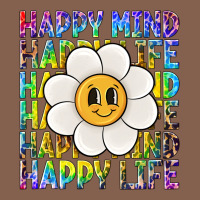 Happy Mind Happy Life Zipper Hoodie | Teevron