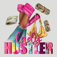 Lady Hustler Afro High Heels Zipper Hoodie | Teevron