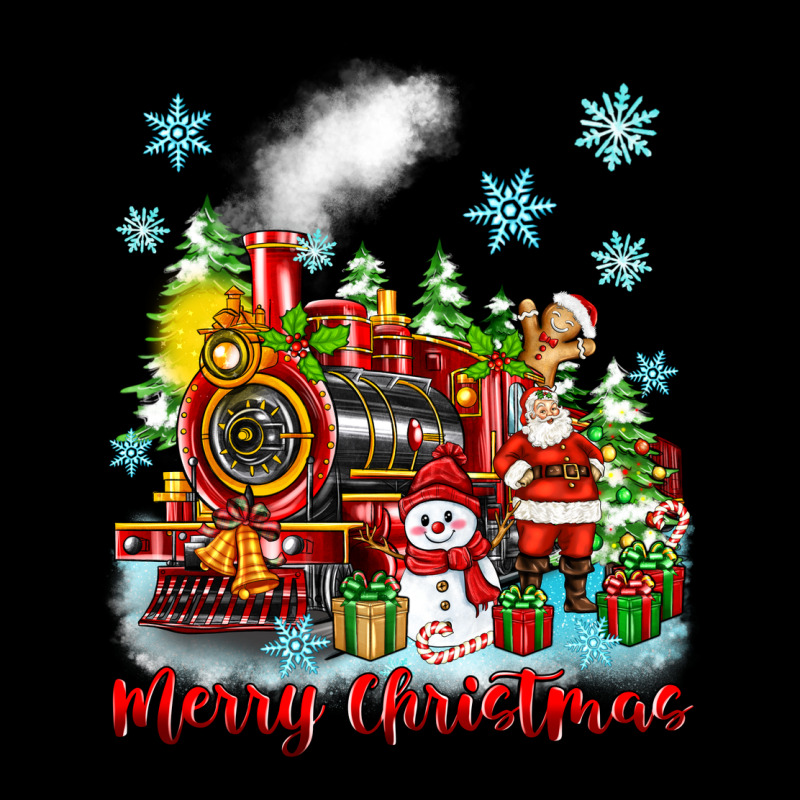 Merry Christmas Polar Express Ladies Tee by Zillion Design Studio | Teevron