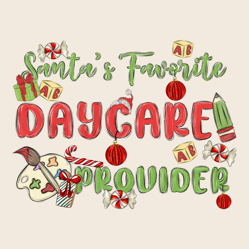 Santa's Favorite Daycare Provider Zipper Hoodie by MaliasSmallBusiness | Teevron