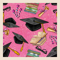 Pink Glitter Graduation Seamless Pattern Urban Heavy Tee | Teevron
