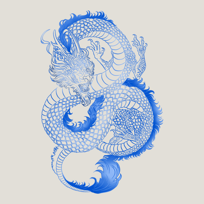 Blue Dragon Heavy Core Tee by RanaPortraitStore | Teevron