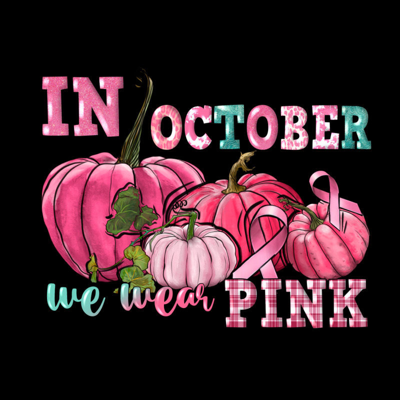 In October We Wear Pink Urban Hoodie by CowGirlArtShop | Teevron
