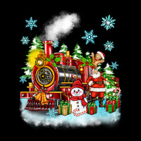 Christmas Polar Express Santa Ladies Tee | Teevron