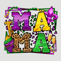 Mardi Gras Leopard Frame Mama Mother's Day Classic Tee | Teevron