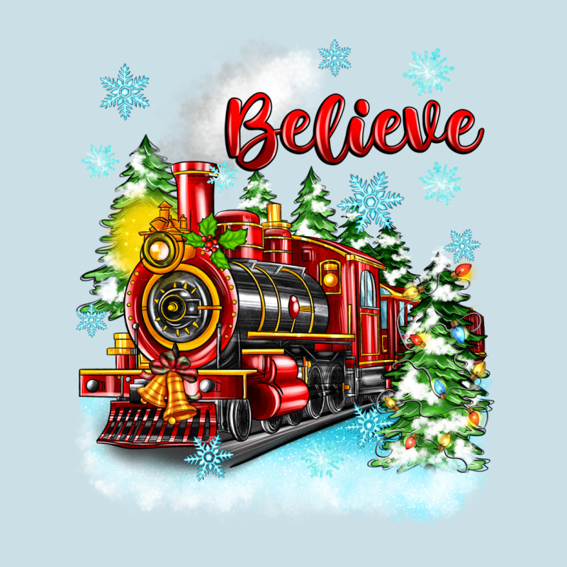 Christmas Polar Express Believe Ladies Tee by Zillion Design Studio | Teevron