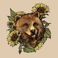 Bear Head Sunflowers Classic Tee | Teevron