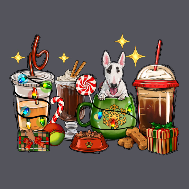 Christmas Coffee Cups With Bull Terrier Vintage Hoodie by RanaPortraitStore | Teevron